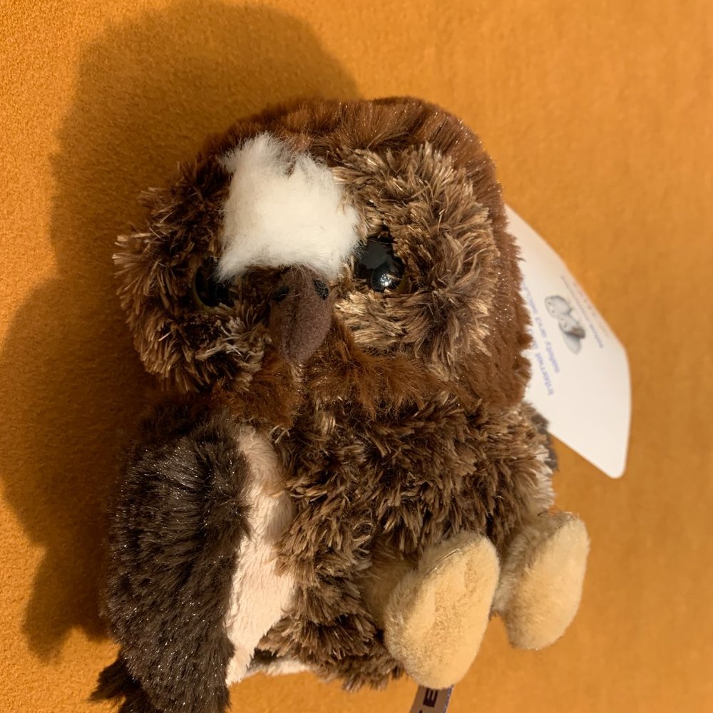 TELUS advertising collectible - Owl plush 2011 "Get WISE" campaign